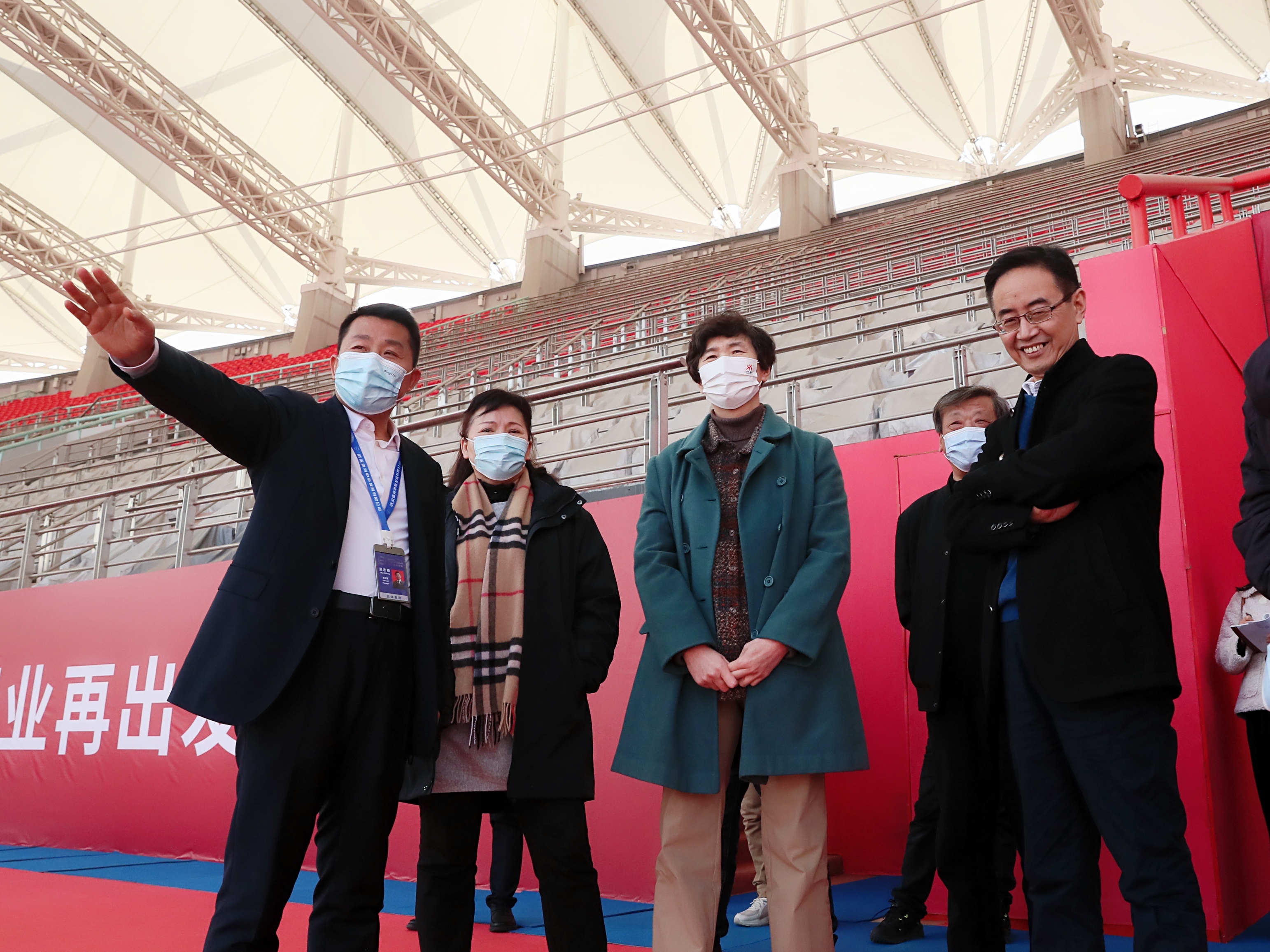 邱汝來公司調(diào)研第八屆全國(guó)大眾冰雪季啟動(dòng)儀式會(huì)場(chǎng)、賽事場(chǎng)館籌備等工作
