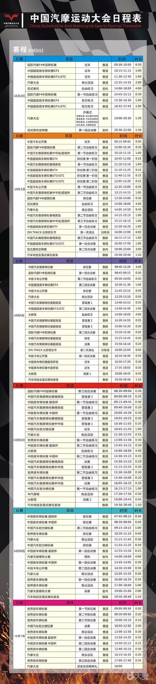 “十一黃金周”江城暢想“速度與激情”！2018中國汽車摩托車運(yùn)動大會明日預(yù)售！(圖1)