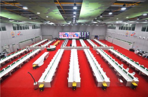 軍運(yùn)會主媒體中心準(zhǔn)備好了！4000余名中外記者將全程報(bào)道軍運(yùn)會(圖3)