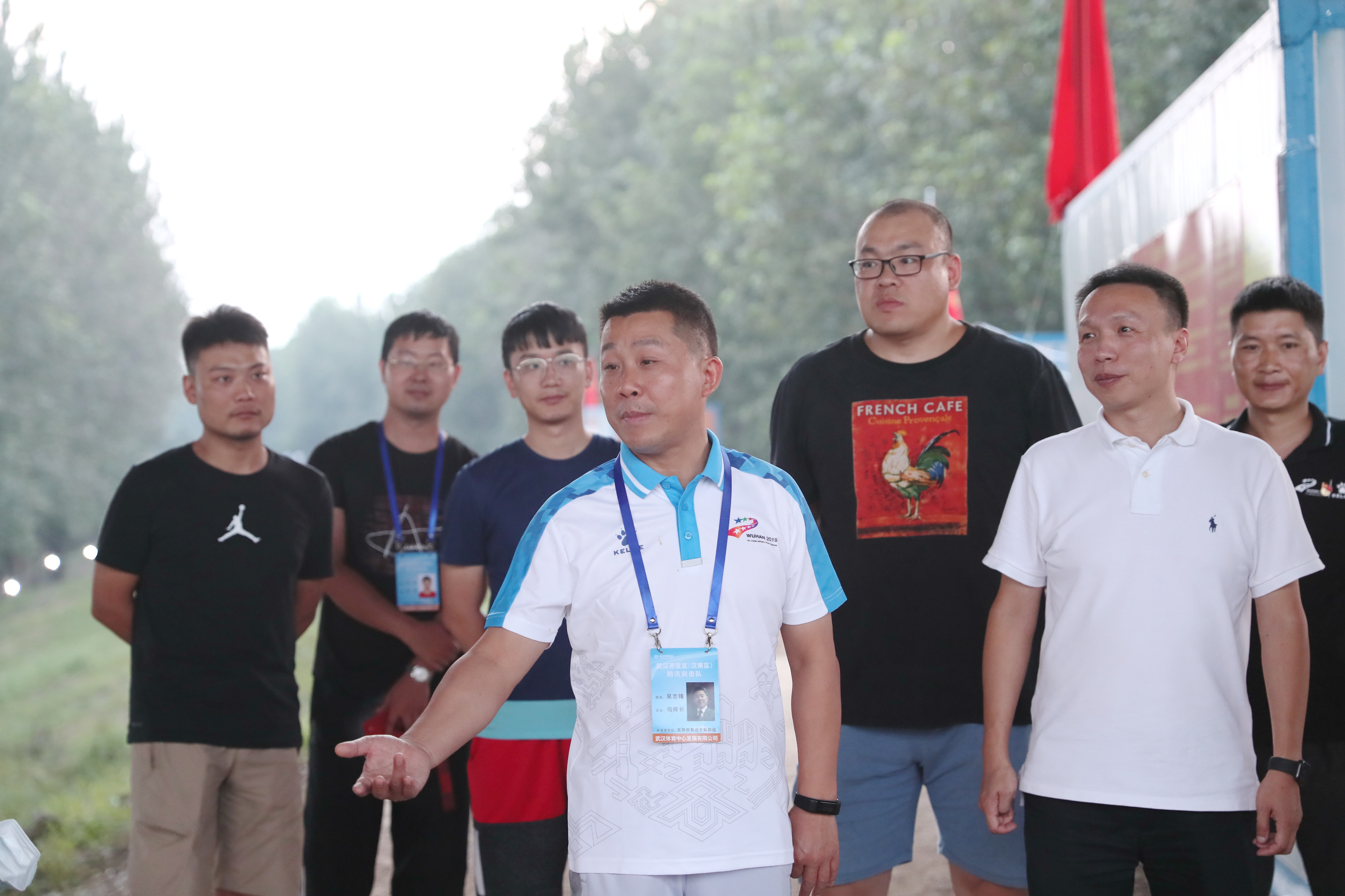 新聞特寫：不忘汛情，夜上堤防(圖8)